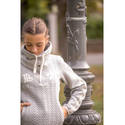 Sweat Pénélope Pépita Gris Sweat Pénélope Pépita Gris