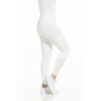 Pull-on Equithème Brigitte fond silicone Blanc