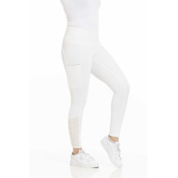 Pull-on Equithème Brigitte fond silicone Blanc