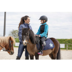 Dorsale Equithème Mesh Noir