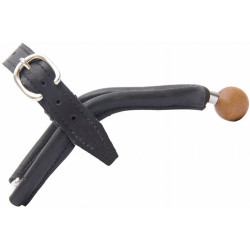 Éperons T de T homme Cuir Noir