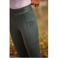 Pantalon Pull On Eden by Pénélope Delphe Vert foncé