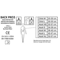 Dorsale Equithème Cox Noir / rouge