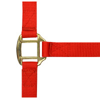 Licol nylon doublé cuir Norton Rouge Licol nylon doublé cuir Norton Rouge