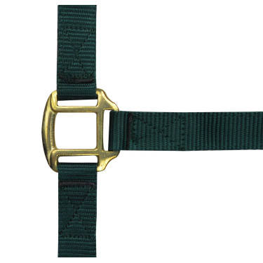 Licol nylon doublé cuir Norton Vert foncé Licol nylon doublé cuir Norton Vert foncé