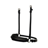 Duitse neusriem Stübben 2300 Leitrim Zwart / zwart zilver Duitse neusriem Stübben 2300 Leitrim Zwart / zwart zilver