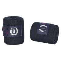 Bandes de polo Imperial Riding Cosmic Sparkle Marine Bleu marine