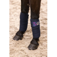 Bandes de polo Imperial Riding Cosmic Sparkle Marine Bleu marine
