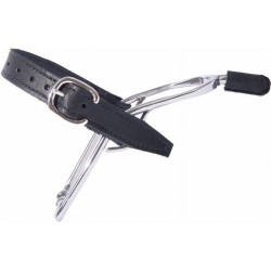 Éperons T de T enfant Inox Gris