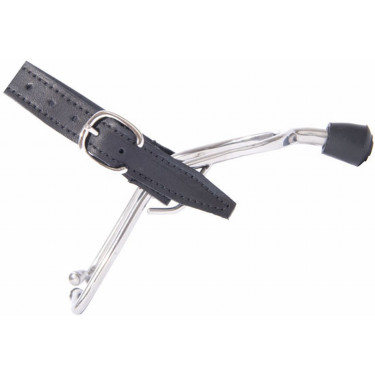 Éperons T de T enfant Inox Gris