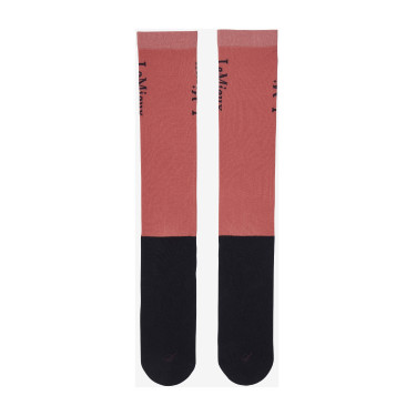 Chaussettes de concours LeMieux 2 paires Cranberry Rose