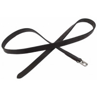 Étrivières cuir standard T de T Havane foncé