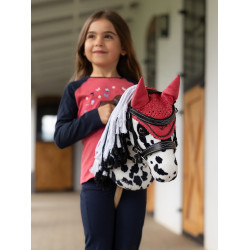 Bonnet pour Hobby Horse LeMieux Cranberry Rose Bonnet pour Hobby Horse LeMieux Cranberry Rose