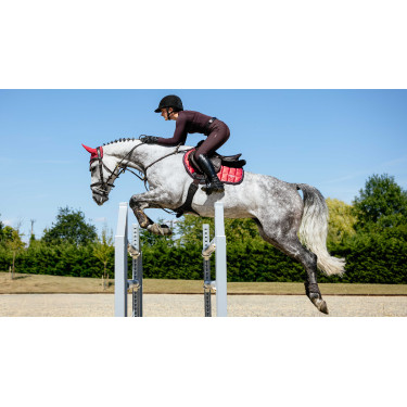 Tapis LeMieux Loire Classic Close Contact Square Cranberry Rose