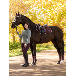 Tapis LeMieux Loire Classic Close Contact Square Damson Violet