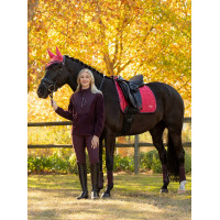 Tapis LeMieux Loire Classic Dressage Square Cranberry Rose