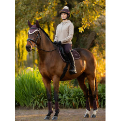 Tapis de selle mixte LeMieux Loire Classic GP Square Damson Violet