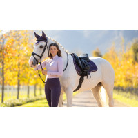 Tapis de selle mixte LeMieux Loire Classic GP Square Juniper Violet