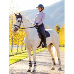 Tapis de selle mixte LeMieux Loire Classic GP Square Juniper Violet