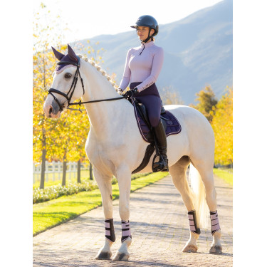 Tapis de selle mixte LeMieux Loire Classic GP Square Juniper Violet