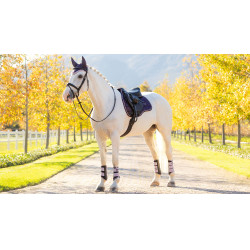 Tapis de selle mixte LeMieux Loire Classic GP Square Juniper Violet