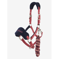 Licol mouton Vogue Mini LeMieux avec longe Cranberry