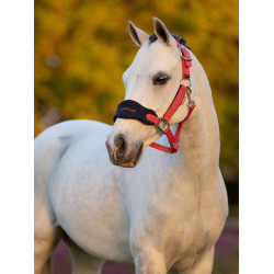 Halster schapenvacht Vogue Mini LeMieux met halstertouw Veenbes Roze Halster schapenvacht Vogue Mini LeMieux met halstertouw Veenbes Roze