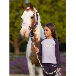 Halster schapenvacht Vogue Mini LeMieux met halstertouw Halster schapenvacht Vogue Mini LeMieux met halstertouw