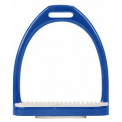 Aluminium stijgbeugels T de T Blauw