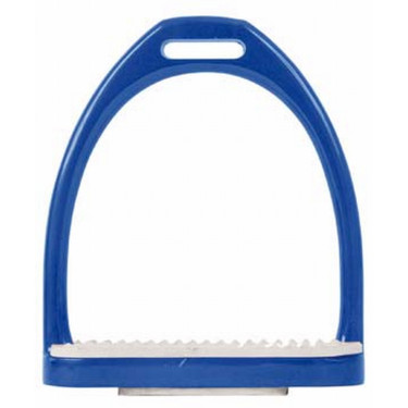 Aluminium stijgbeugels T de T Blauw