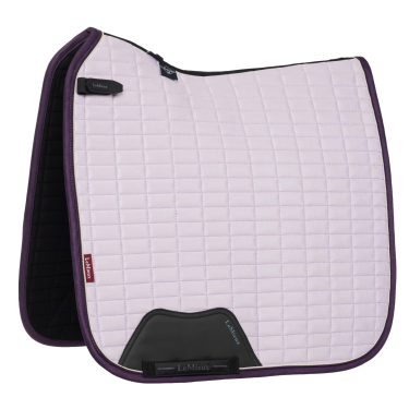 Tapis LeMieux Suede Dressage Square Lilac Violet Tapis LeMieux Suede Dressage Square Lilac Violet