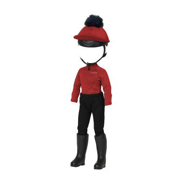 LeMieux Toy Rider-outfit Chilli Rood