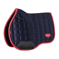 Tapis de selle mixte LeMieux Loire Classic GP Square Marine / cranberry Bleu marine Tapis de selle mixte LeMieux Loire Classic GP Square Marine / cranberry Bleu marine
