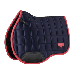 Tapis de selle mixte LeMieux Loire Classic GP Square Marine / cranberry Bleu marine Tapis de selle mixte LeMieux Loire Classic GP Square Marine / cranberry Bleu marine