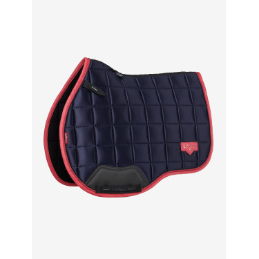 Tapis de selle mixte LeMieux Loire Classic GP Square Marine / cranberry Tapis de selle mixte LeMieux Loire Classic GP Square Marine / cranberry