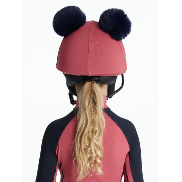 Toque double pompom Mini LeMieux Cranberry Rose Toque double pompom Mini LeMieux Cranberry Rose