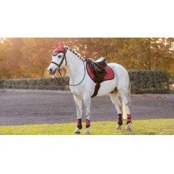 Tapis Mini LeMieux Suede Jump Square Cranberry Tapis Mini LeMieux Suede Jump Square Cranberry