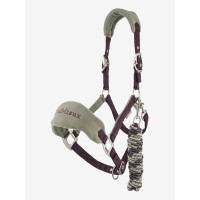 Halster en longe Lemieux Vogue Marineblauw / koningsblauw Halster en longe Lemieux Vogue Marineblauw / koningsblauw