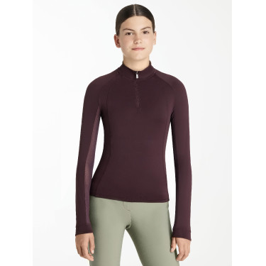 Base Layer Hope léger LeMieux Young Rider Damson Violet Base Layer Hope léger LeMieux Young Rider Damson Violet