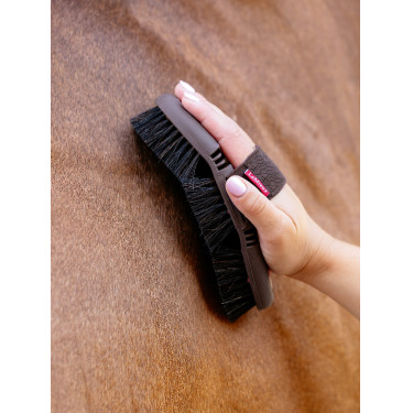 Brosse LeMieux Flexi paardenhaar Veenbes Roze