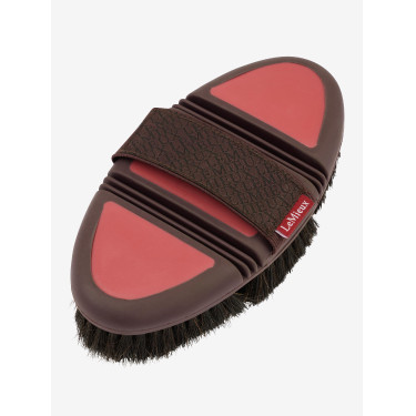 Brosse LeMieux Flexi crin de cheval Cranberry Rose