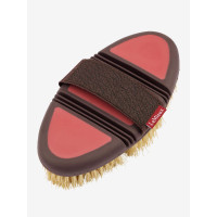 Brosse LeMieux Flexi Scrubbing Abricot Orange Brosse LeMieux Flexi Scrubbing Abricot Orange