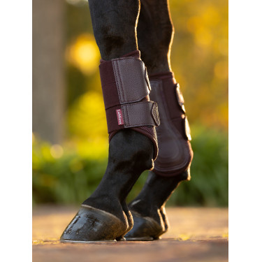 Guêtres souple LeMieux mesh Arika Damson Violet