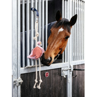 Jouet pour chevaux LeMieux Flamant rose