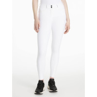 Pantalon LeMieux grip genoux Isabelle femme Blanc