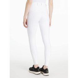 LeMieux kniestuk grip broek Isabelle dames Wit