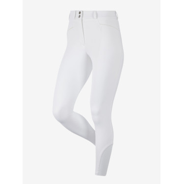 LeMieux kniestuk grip broek Isabelle dames Wit