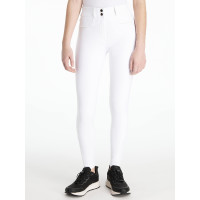 Pantalon LeMieux grip genoux Izzy Young Rider Blanc