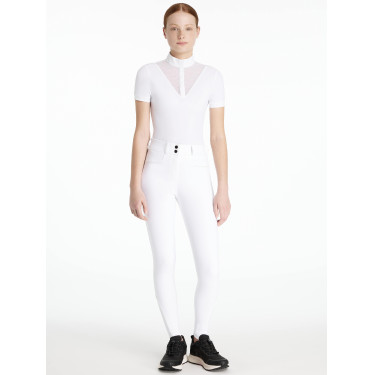 Pantalon LeMieux grip genoux Izzy Young Rider Blanc Pantalon LeMieux grip genoux Izzy Young Rider Blanc