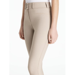 LeMieux broek met kniegreep Izzy Young Rider Amandel Beige